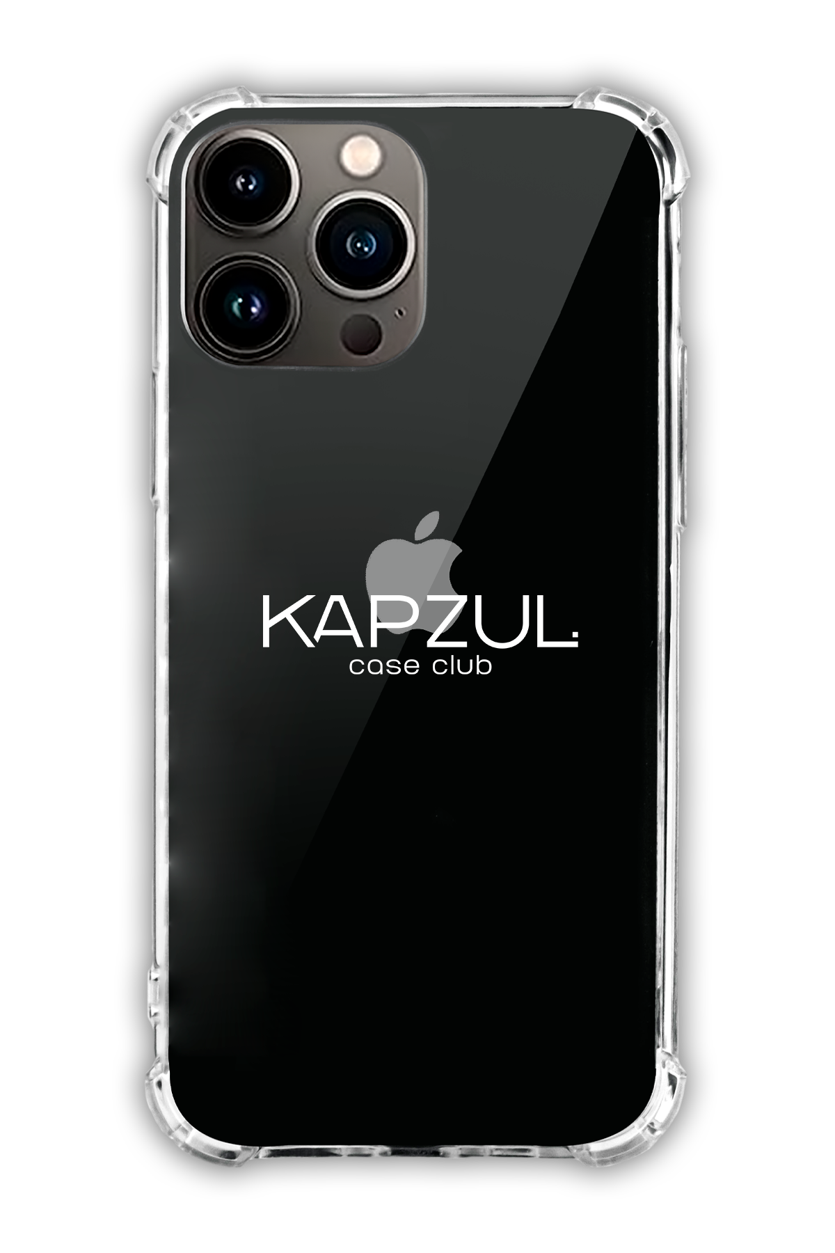 iPhone 15 Pro - Transparent Case (Logo)