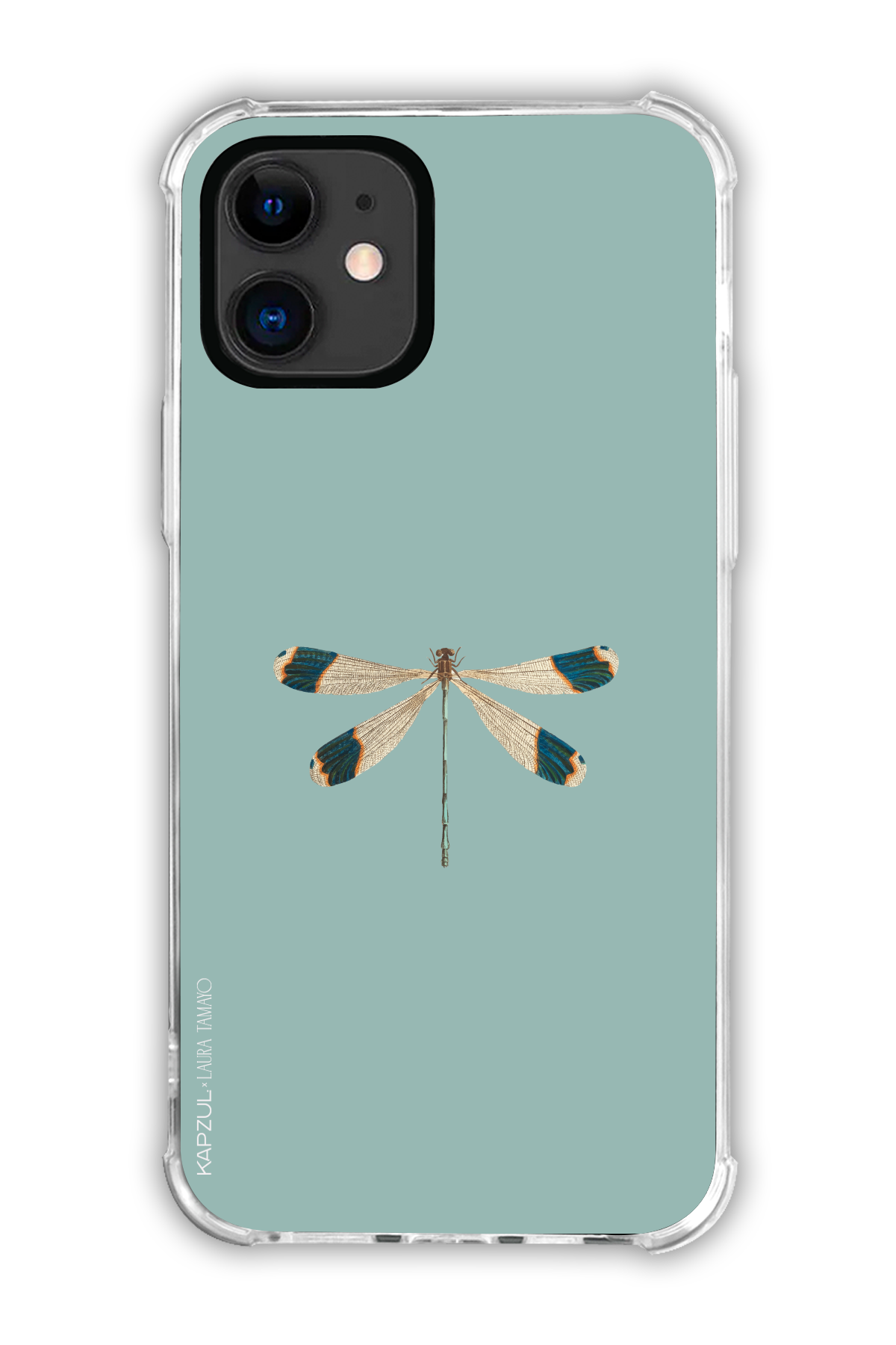 Green - Simple Design – Bug Case - iPhone 11 - Transparent Case