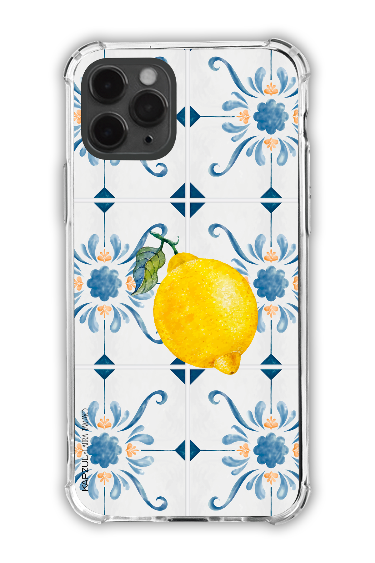 Full Design 1 – Lemons Case - iPhone 11 Pro - Transparent Case
