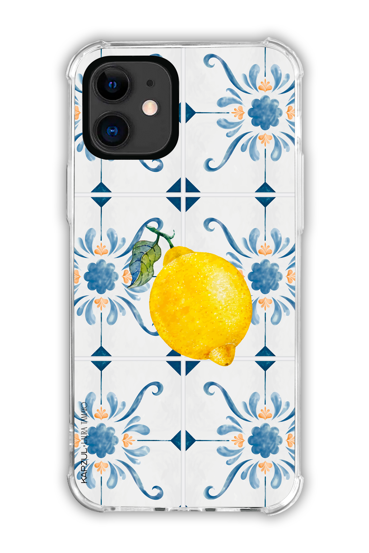 Full Design 1 – Lemons Case - iPhone 11 - Transparent Case