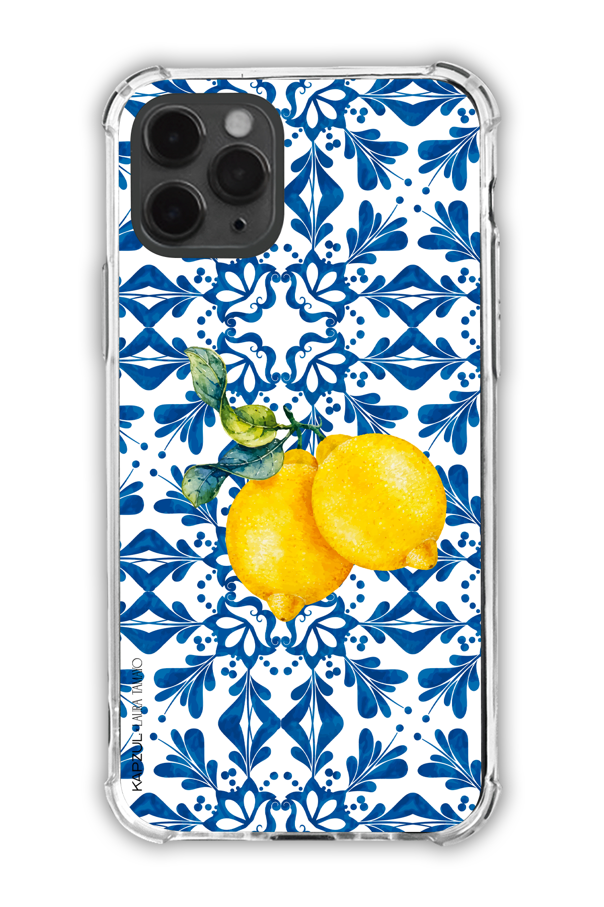Full Design 2 – Lemons Case - iPhone 11 Pro - Transparent Case
