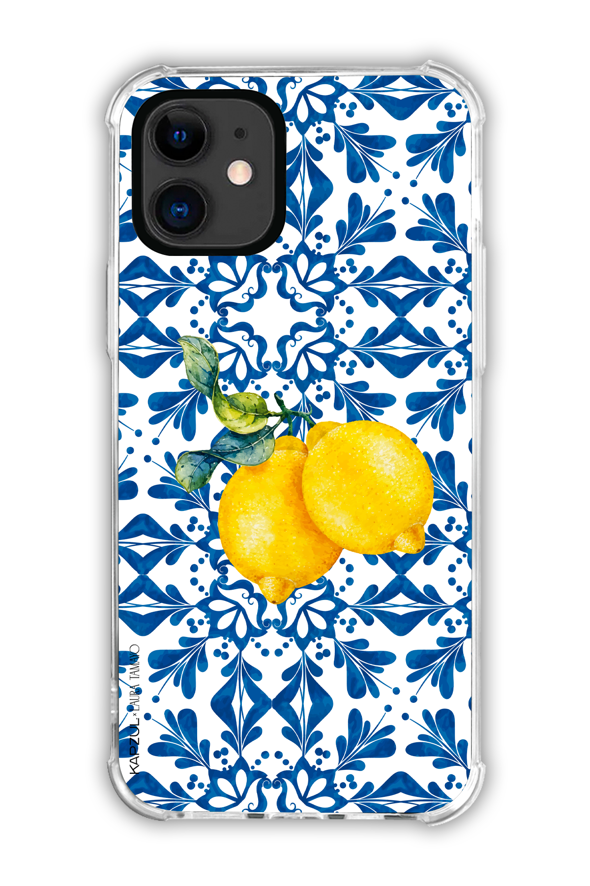 Full Design 2 – Lemons Case - iPhone 11 - Transparent Case