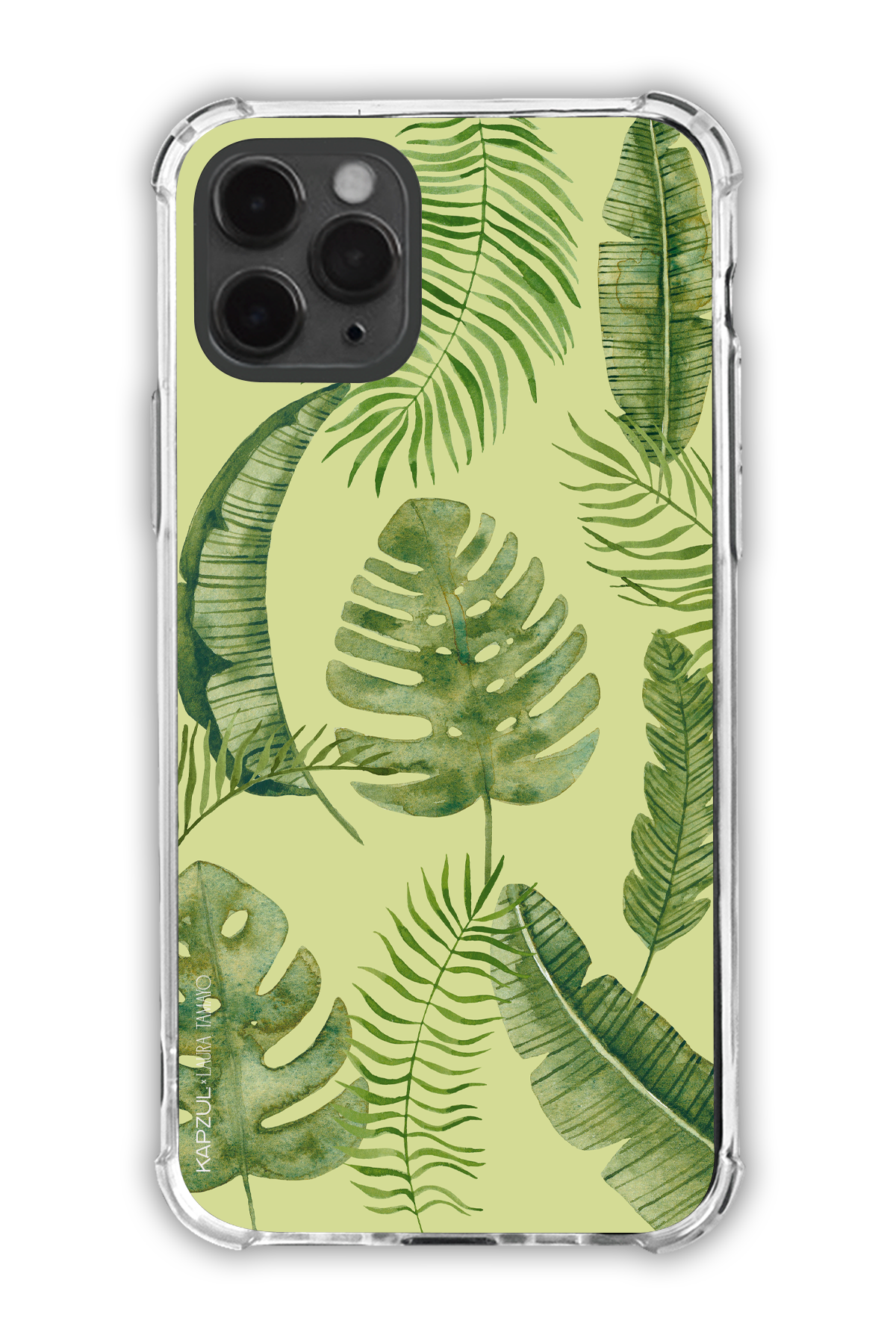 Green - Full Design – Plants Case - iPhone 11 Pro - Transparent Case