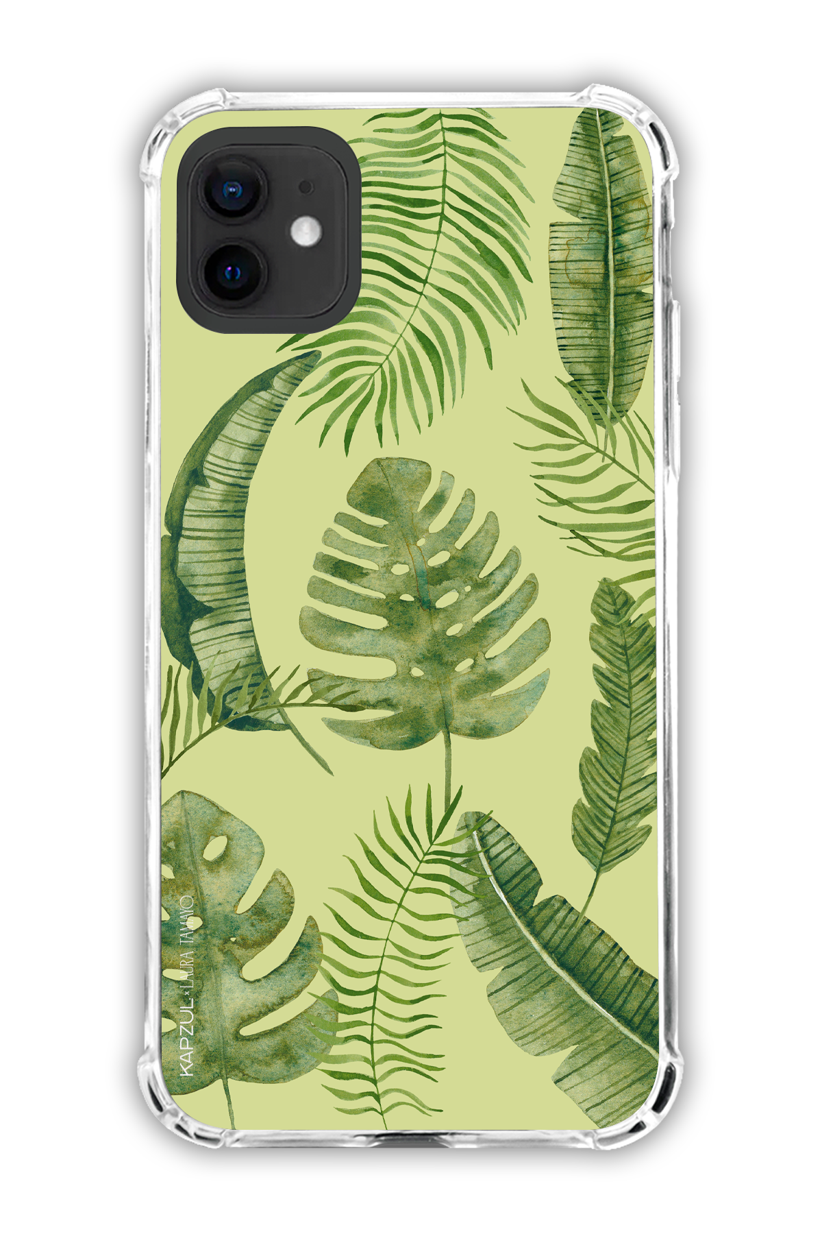 Green - Full Design – Plants Case - iPhone 12 - Transparent Case