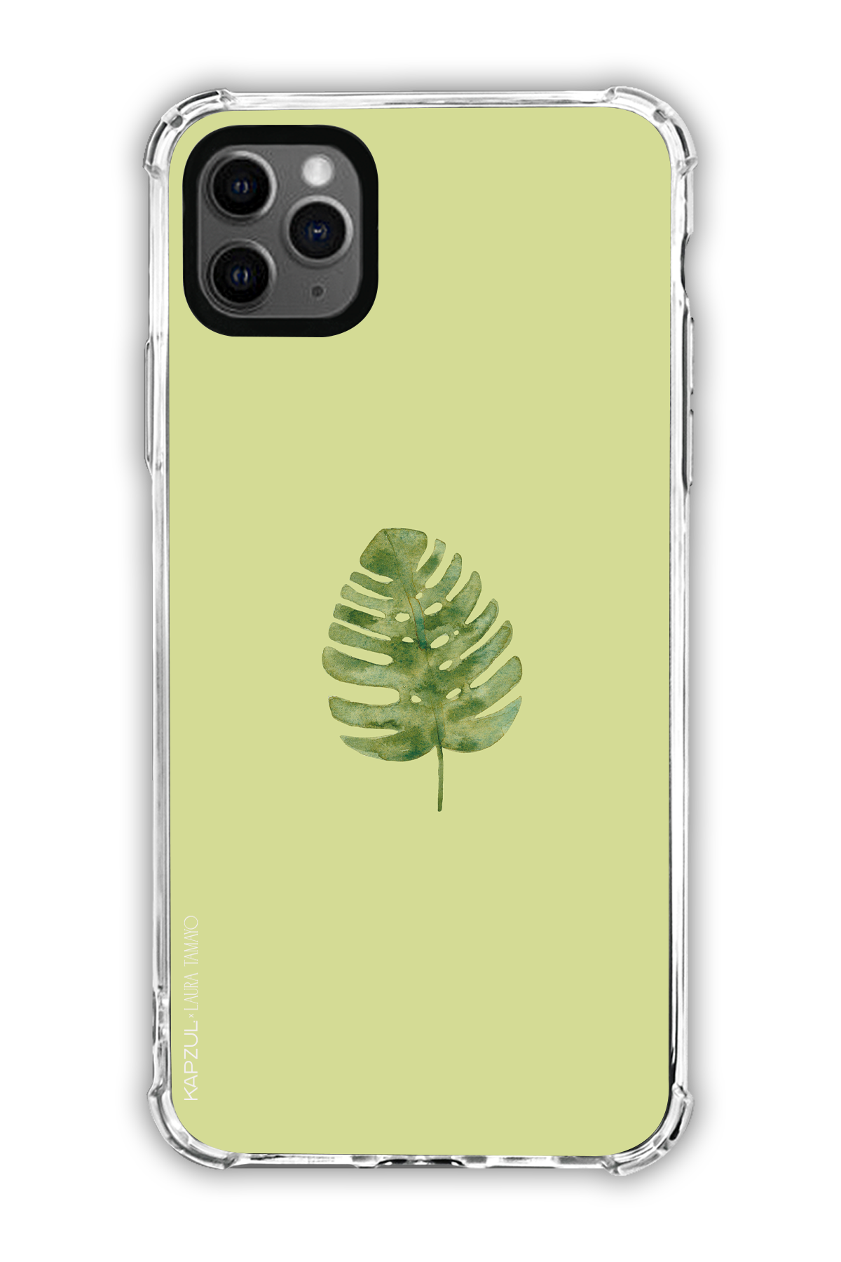 Green - Simple Design – Plants Case - iPhone 11 Pro Max - Transparent Case