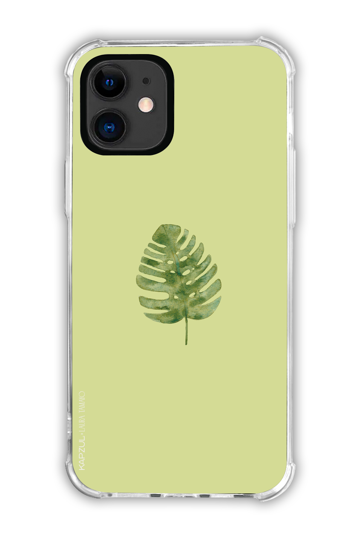 Green - Simple Design – Plants Case - iPhone 11 - Transparent Case