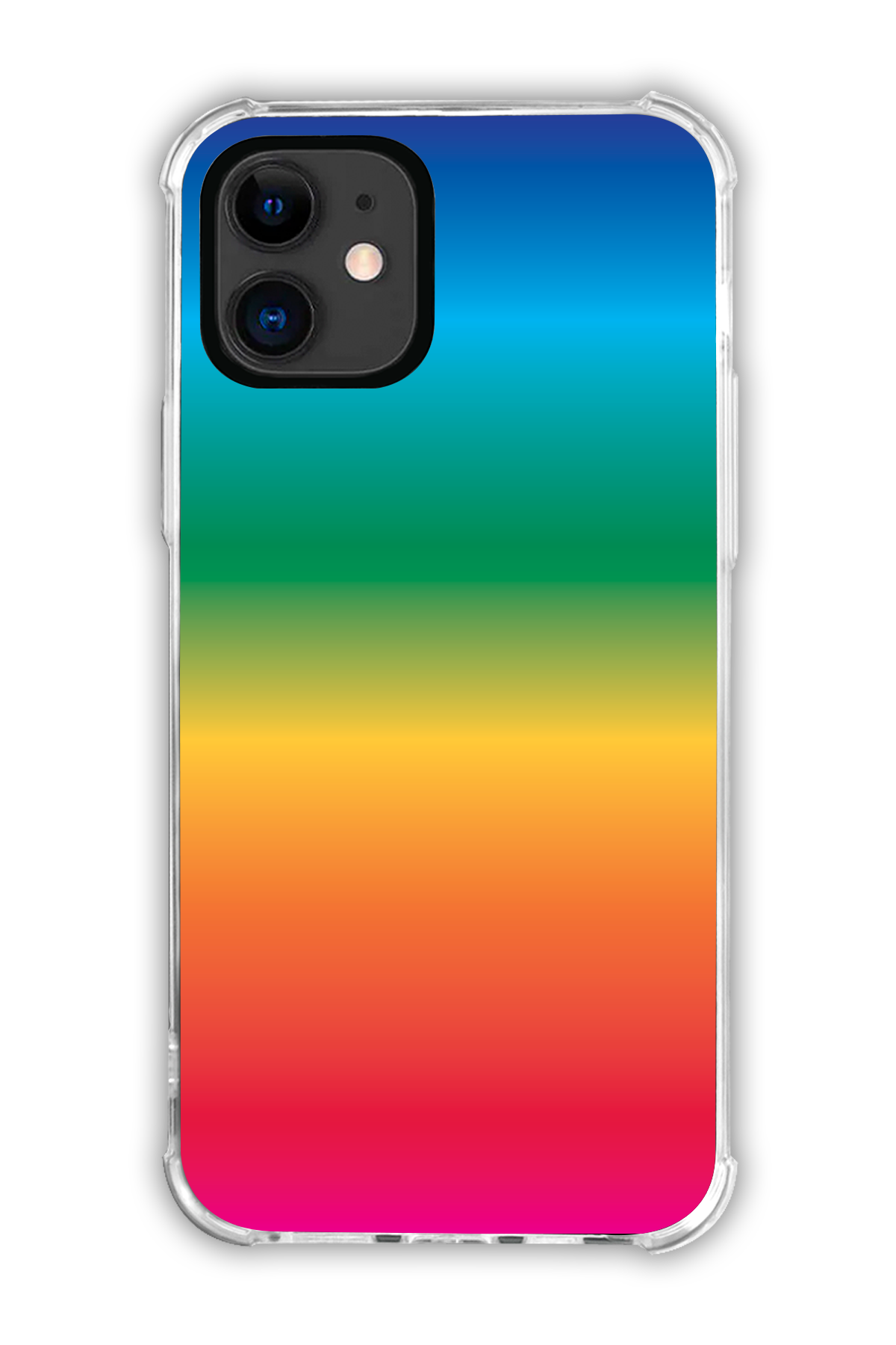 Rainbow - The Edgy One Collection - iPhone 11 - Transparent Case