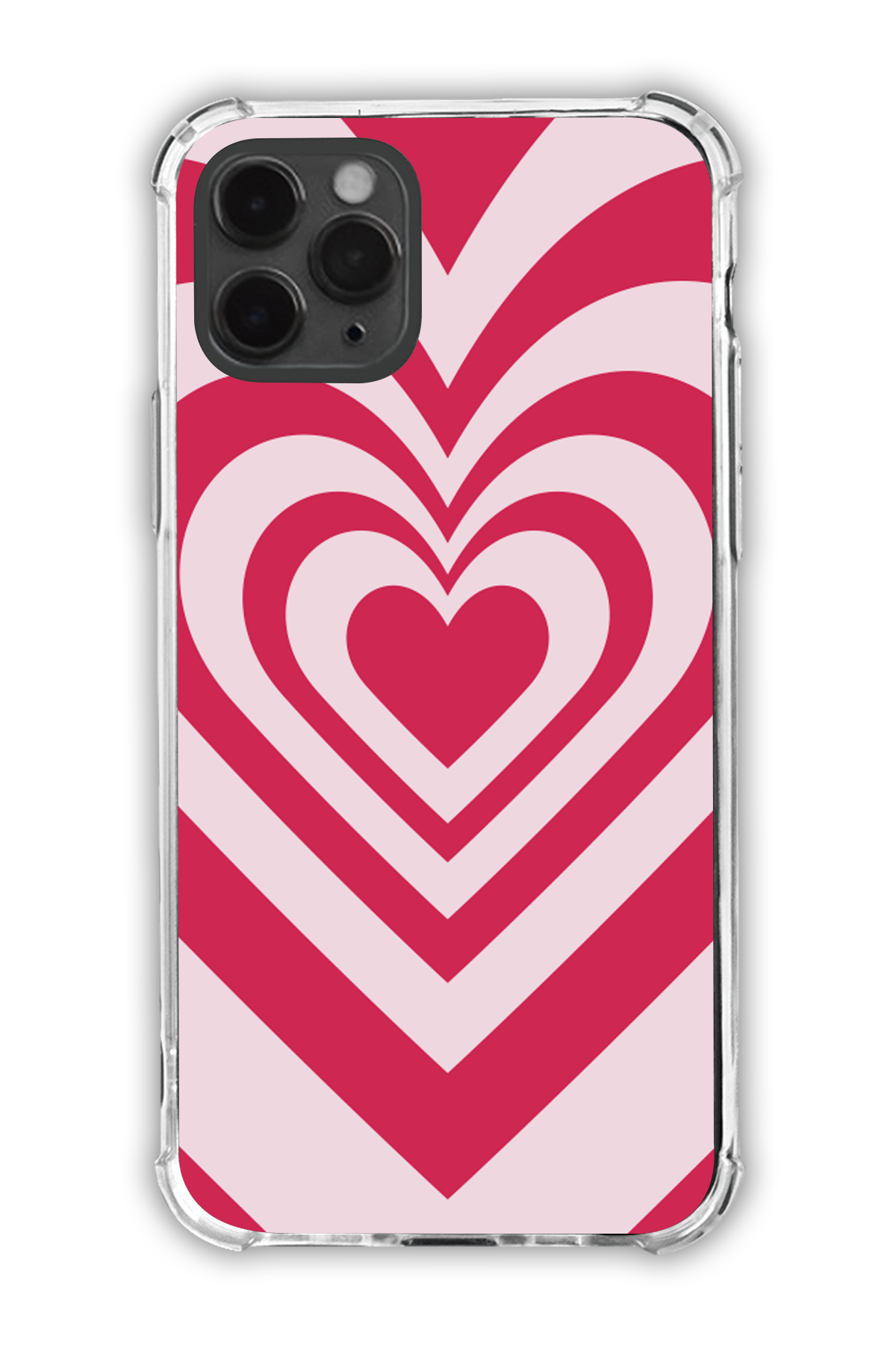 White - Valentine's Daycase - iPhone 11 Pro - Transparent Case
