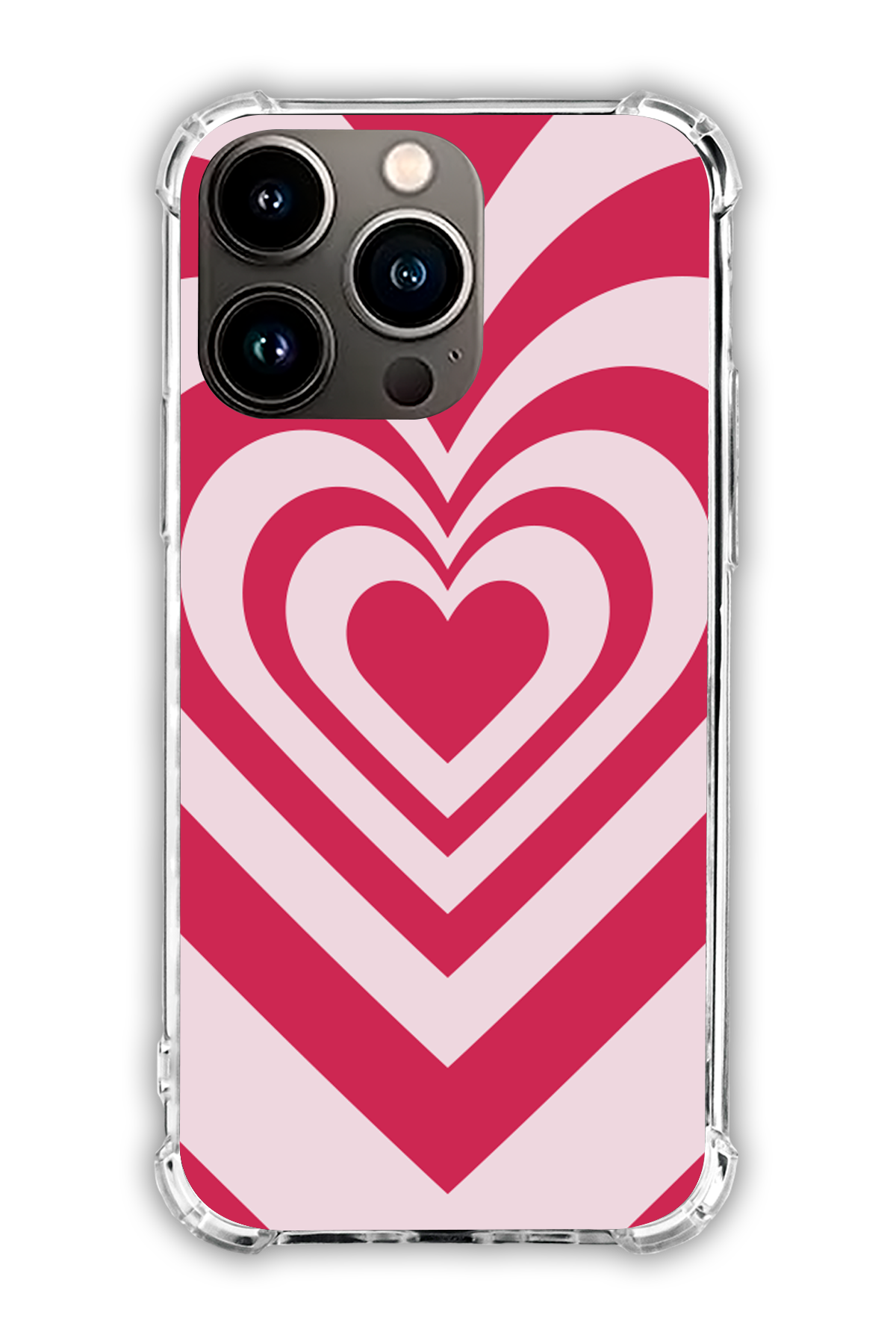 White - Valentine's Daycase - iPhone 13 Pro - Transparent Case