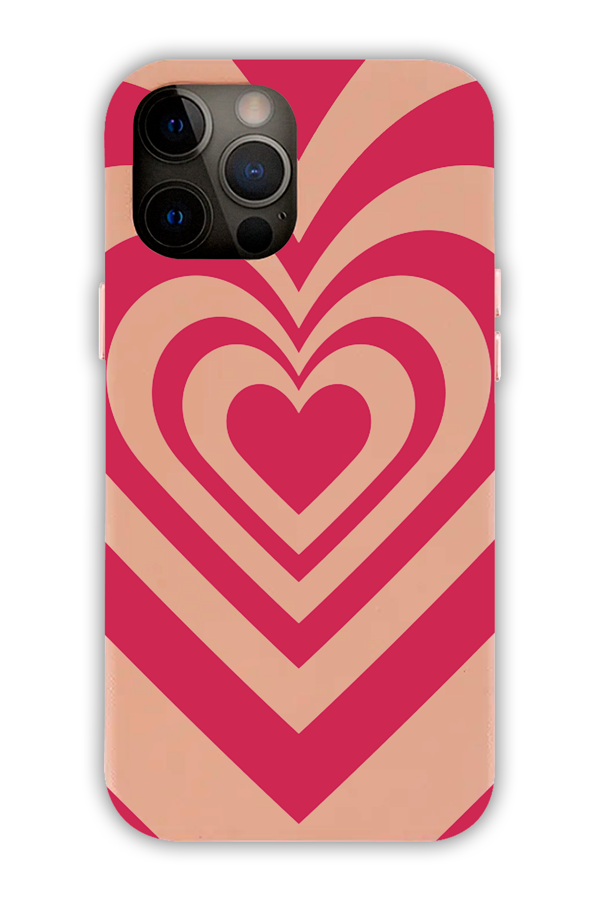 Camel - Valentine's Daycase - iPhone 12 Pro Max - Leather Case