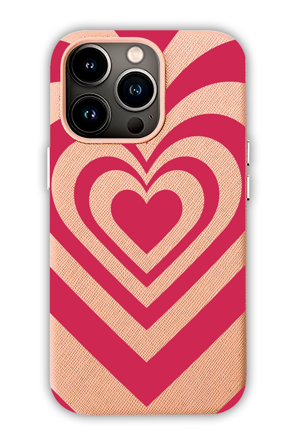 Camel - Valentine's Daycase - iPhone 13 Pro - Leather Case