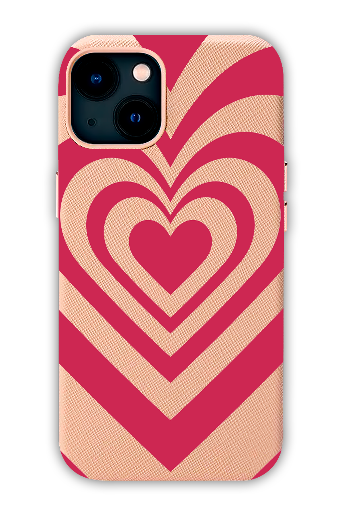 Camel - Valentine's Daycase - iPhone 13 - Leather Case