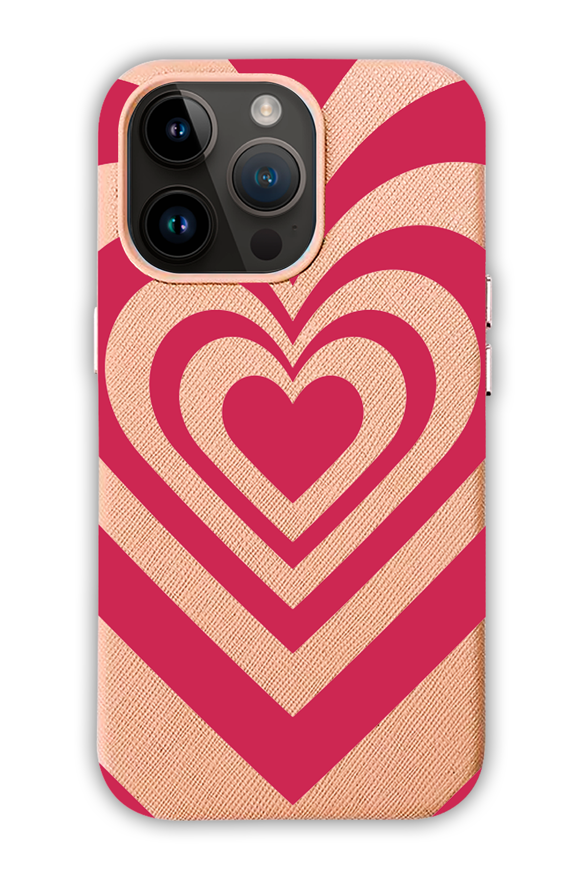 Camel - Valentine's Daycase - iPhone 14 Pro Max - Leather Case