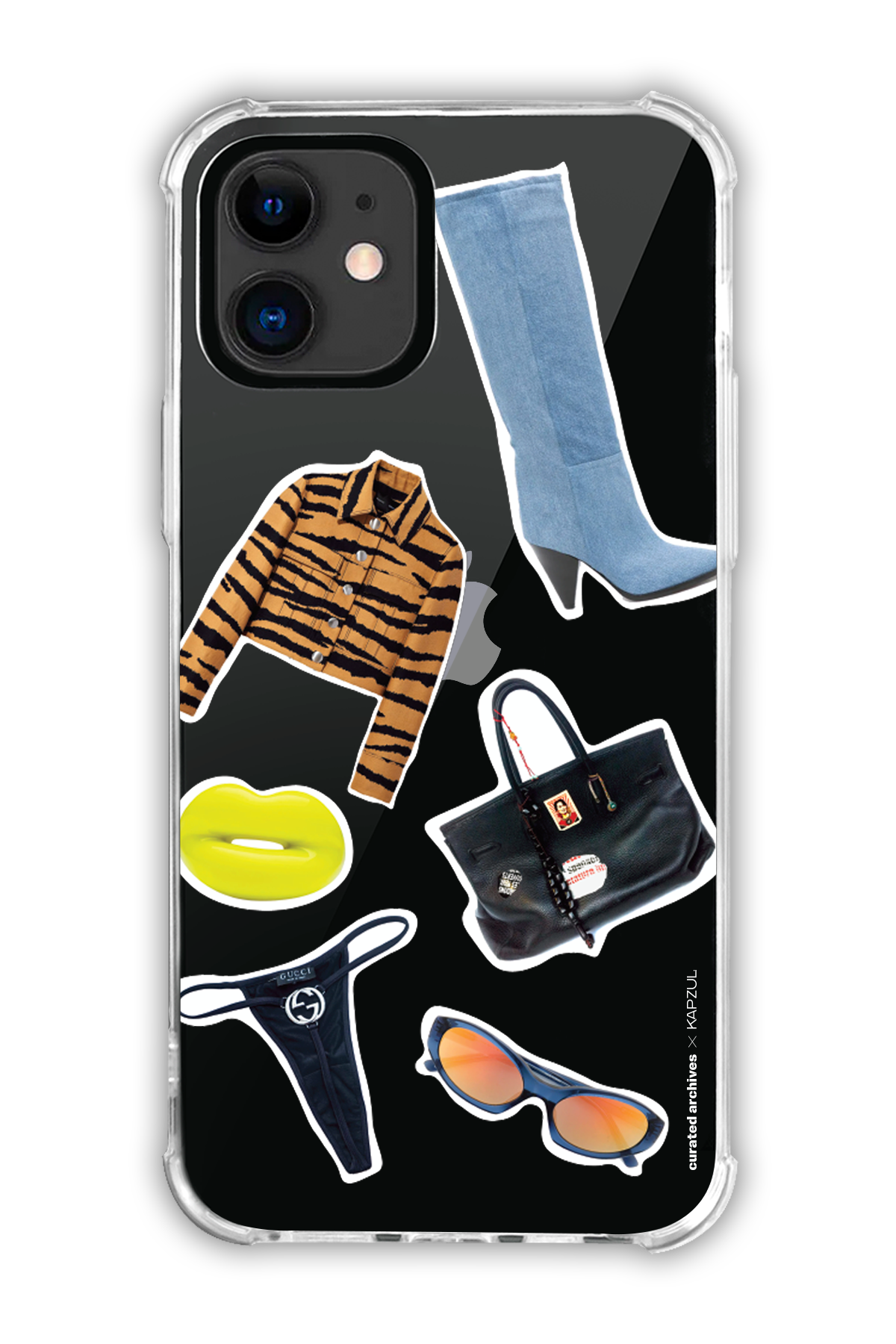 Stickers - Curated Archives X KAPZUL Stickers - iPhone 11  - Transparent Case
