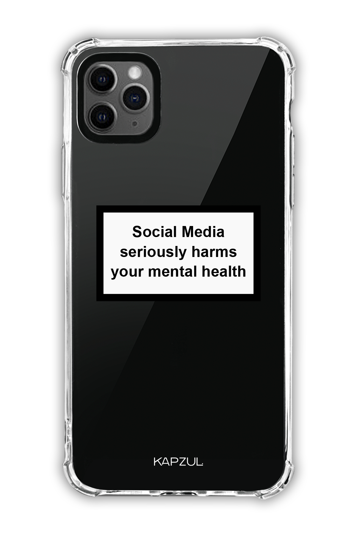 Social Selective - iPhone 11 Pro Max - Transparent Case