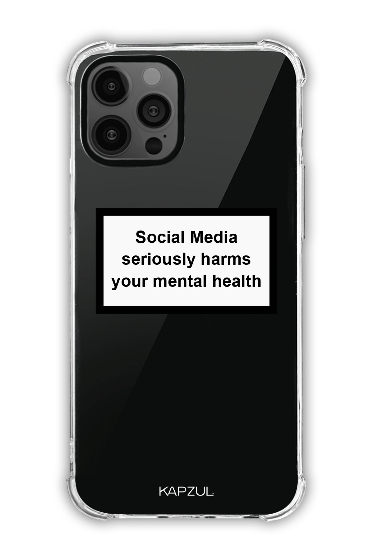 Social Selective - iPhone 12 Pro Max - Transparent Case