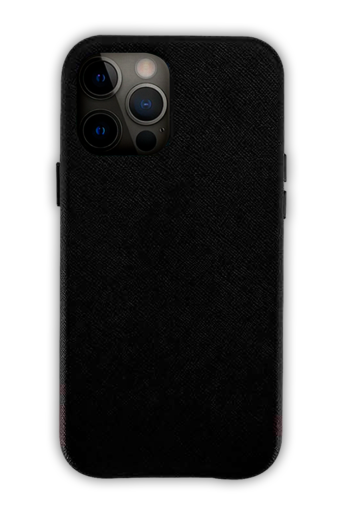 Black - iPhone 12 Pro Max - Leather Case