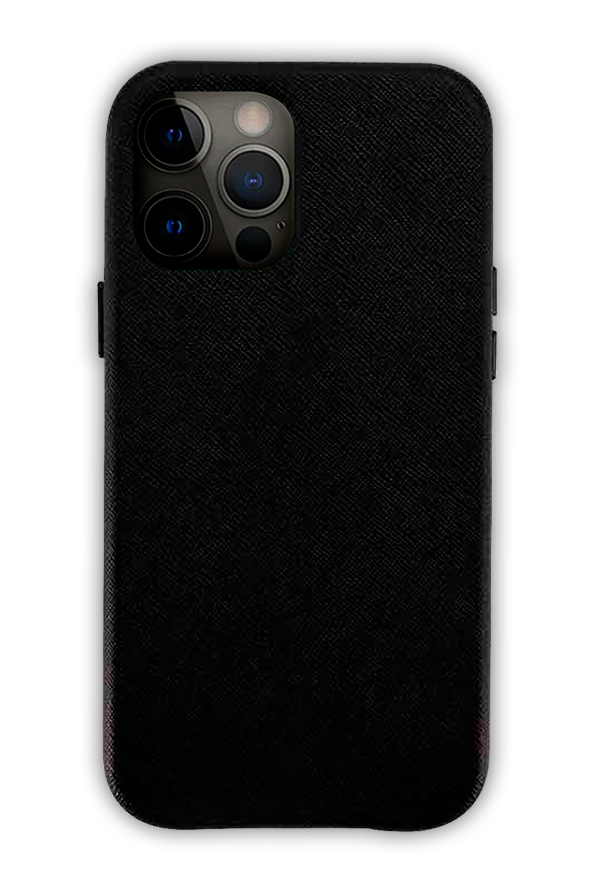 Black - iPhone 12 Pro Max - Leather Case (Logo)