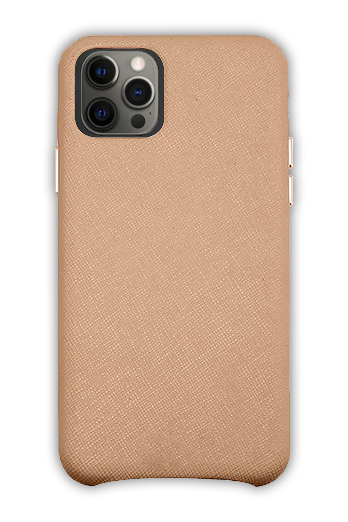 Camel - iPhone 12 Pro -  Leather Case