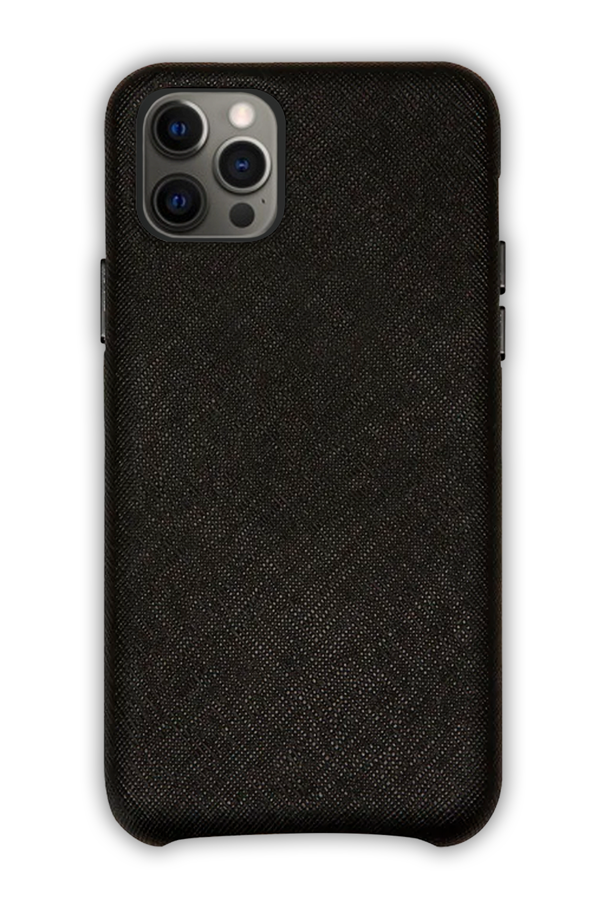 Black - iPhone 12 Pro -  Leather Case