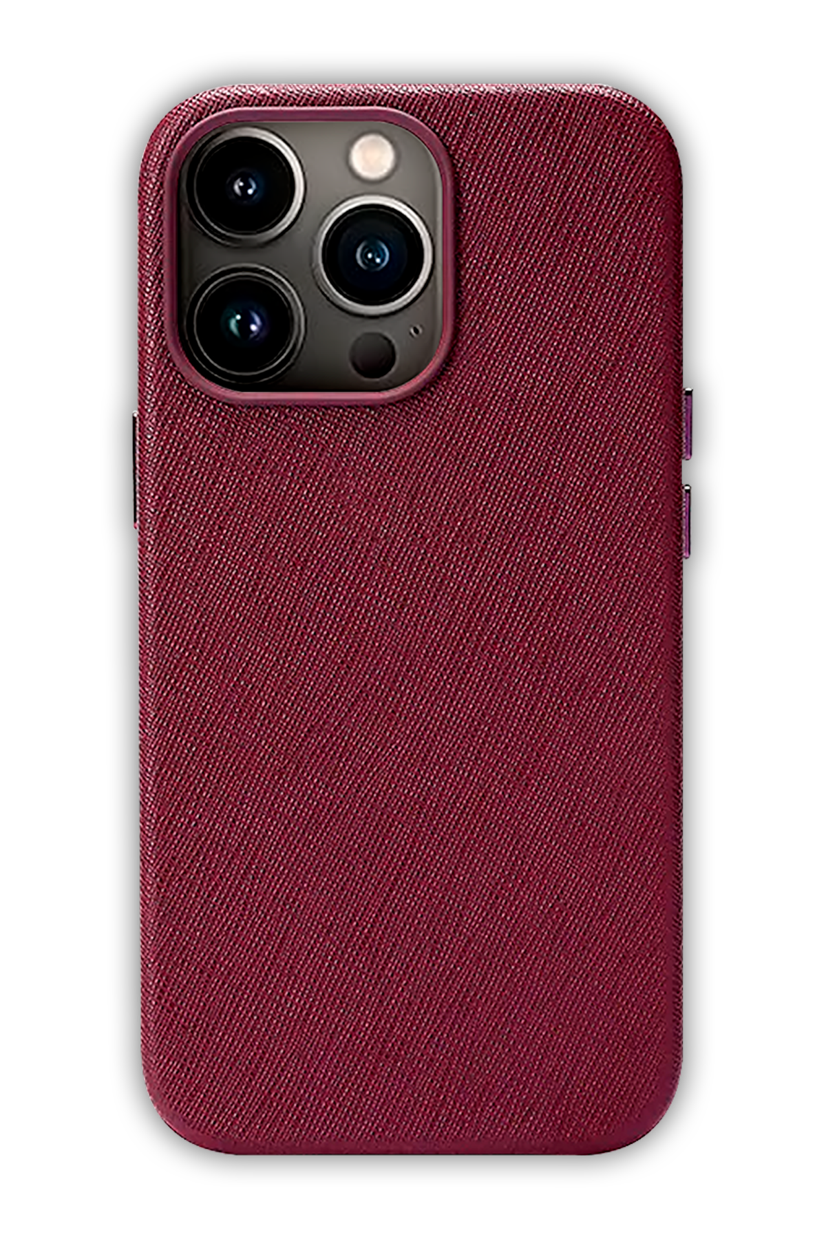 Burgundy - iPhone 13 Pro -  Leather Case