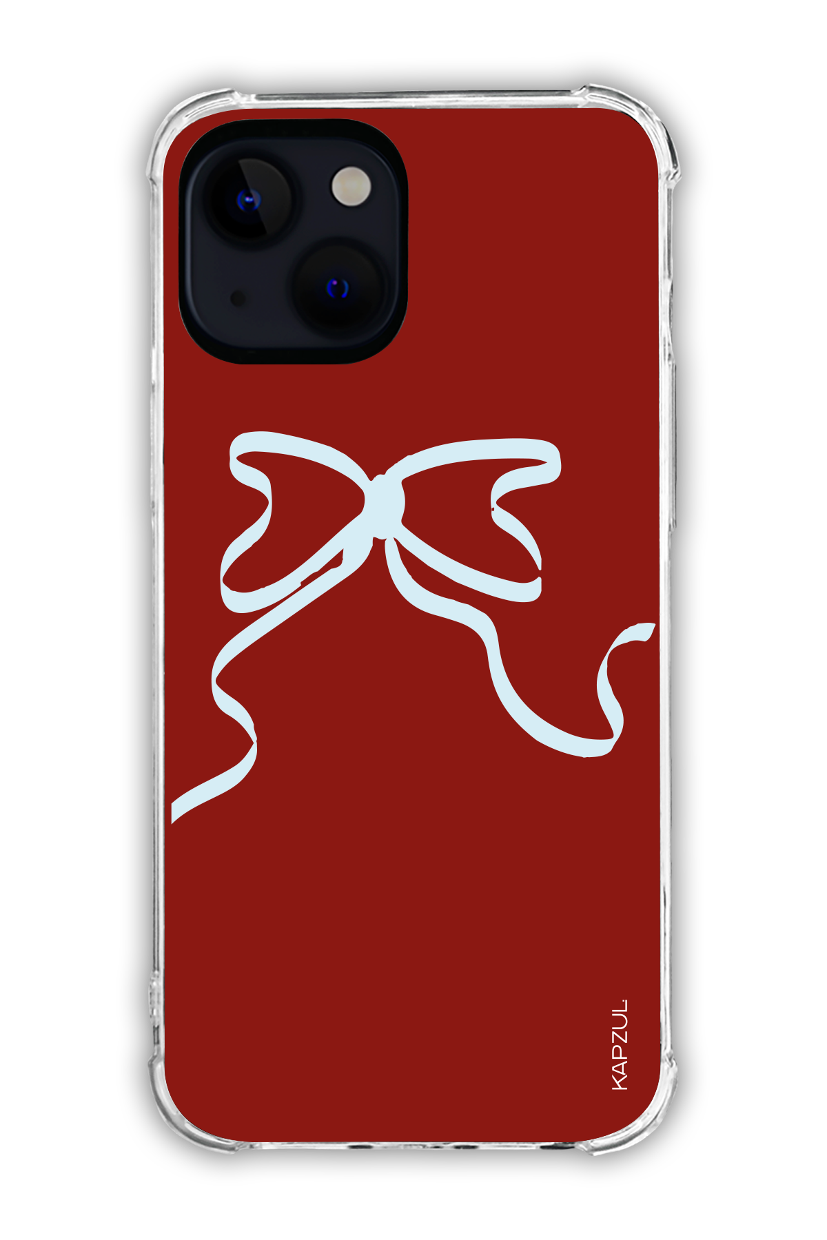 Simple Design - The Bow – Love Letters - iPhone 15 Plus - Transparent Case