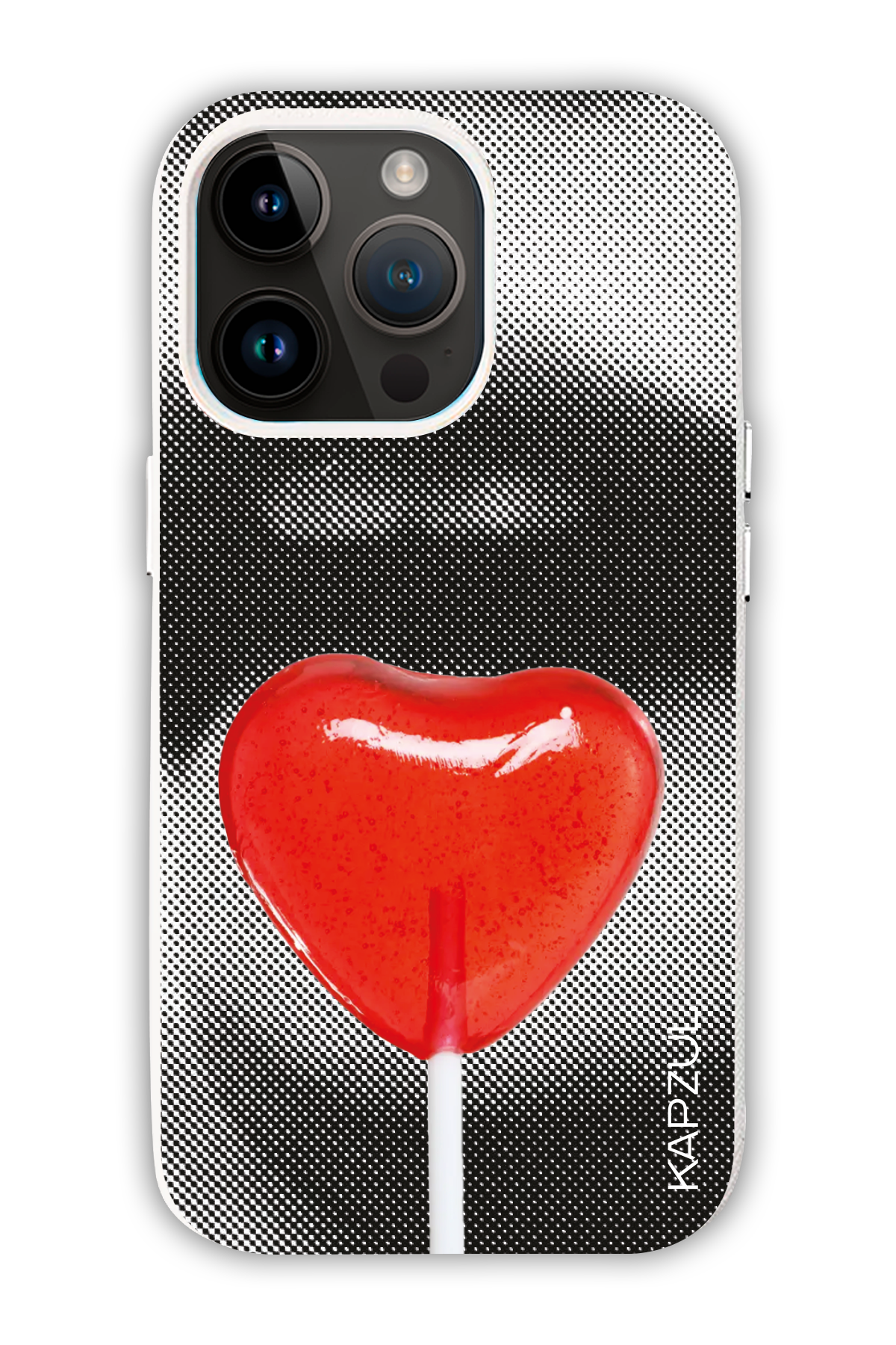 No Talking – Love Letters - iPhone 14 Pro - Leather Case