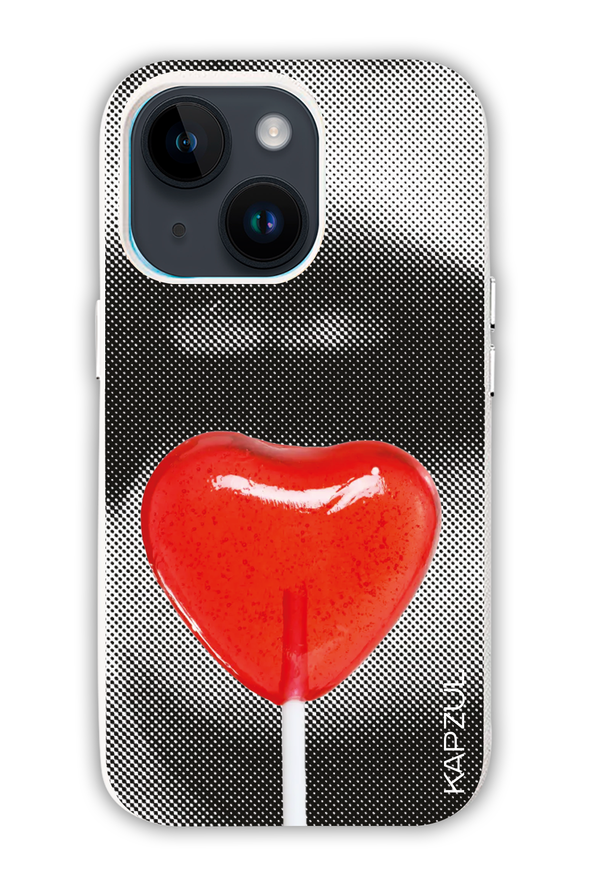 No Talking – Love Letters - iPhone 14 - Leather Case